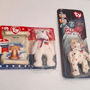 💗 New 2000 Mcdonalds Beanie Bear Lot